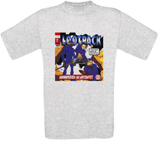 Lootpack Soundpieces Da Antidote Rap Hip Hop T-Shirt L