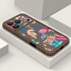 Shockproof Phone Case For iPhone 17 Pro Max Cartoon Vacation Painting Silicone Cover For iPhone 16 Pro Max Cover iPhone 15 14 13 12 11 16E Air