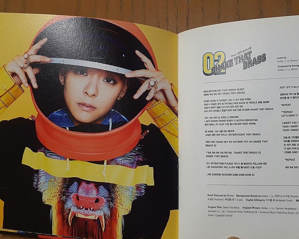 [USED] f(x) AMBER BEAUTIFUL CD with trading card