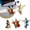 Acrylic Car Ornaments Divine Hanging Ornament, Cross For Car Mirror Hanging Christian Gifts For Men Women Xmas Gifts