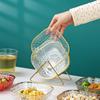 Shatterproof Transparent Luxury Bone Dish - Small Japanese-Style Plate