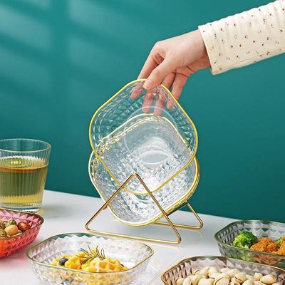 Nerozbitný Průhledný Luxusní Talíř na kosti - Malý Talíř v Japonském Stylu