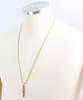Works Pedition Brass Bullet Necklace