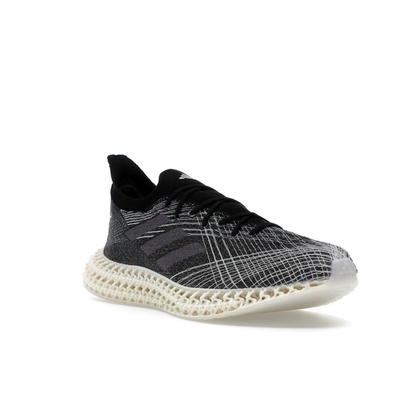 Adidas 4DFWD X Strung Black Grey White Unisex Sneakers Core-Black Grey-Five Cloud-White ID8893