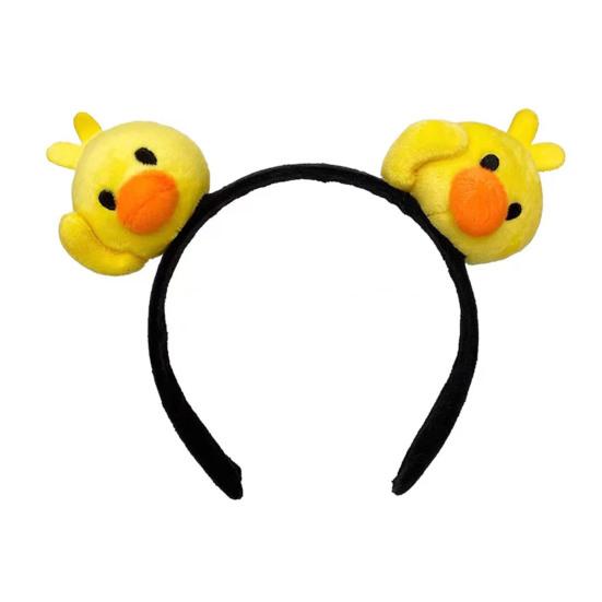 Cartoon Little Yellow Duck Hair Hoop Funny Animal Decor Kids Headband Girl Hair Clip Children Gift