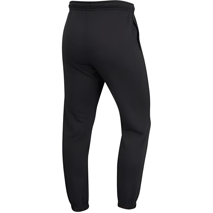 Nike Pantalón de chándal de punto con forro polar y cintura elástica con cordón para hombre, parte inferior, negro DM1243-010