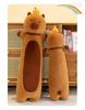 Capybara Long Body Pillow - Plush Toy and Sleeping Leg Cushion