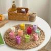 3D Säulenform Liebe Niedliches Herzförmiges Säulenkerzenform Herstellen DIY Handwerk Handgefertigt Aroma Kunstbedarf Geburtstagsgeschenk
