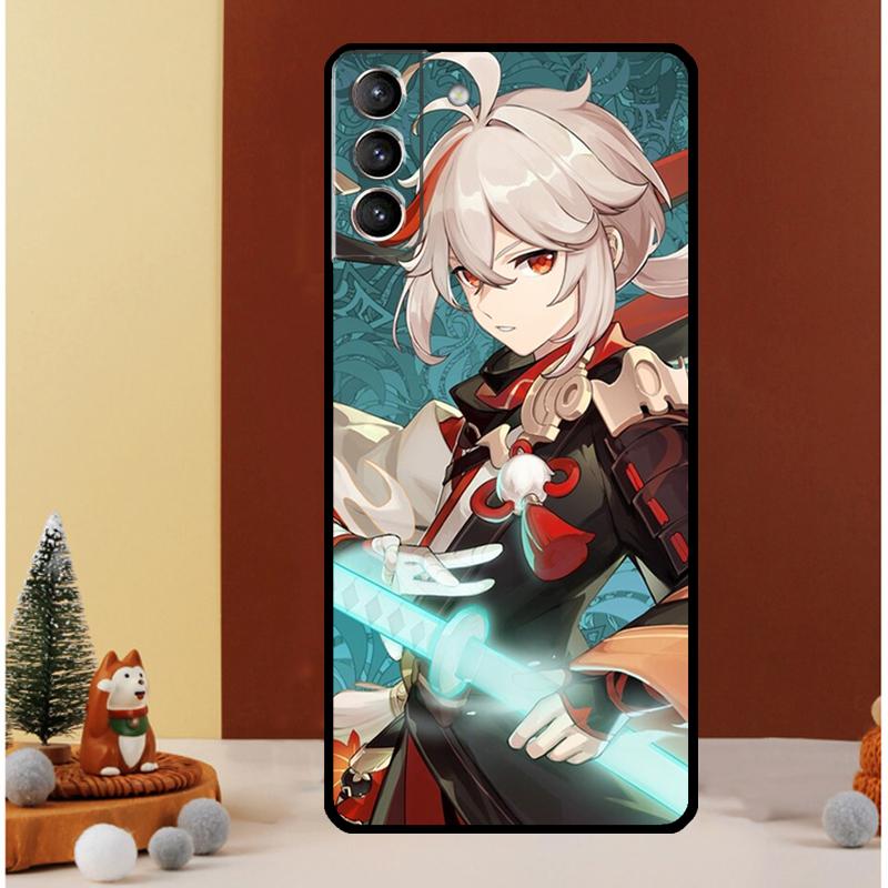 Genshin Impact Kaedehara Kazuha Case For Samsung Galaxy S25 Ultra S23 S20 FE S21 S22 S24 Plus S9 S10 S25 FE Cover Funda