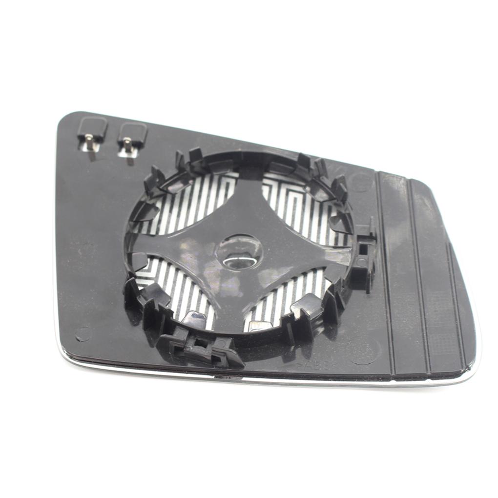 Left Driver Side Heated Door Mirror Glass White Replacement  Benz W212 204 221 2128100121