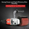 1400w Electric Metal Wire Drawing Machine Portable Polishing Machine for Stainless Steel Polishing