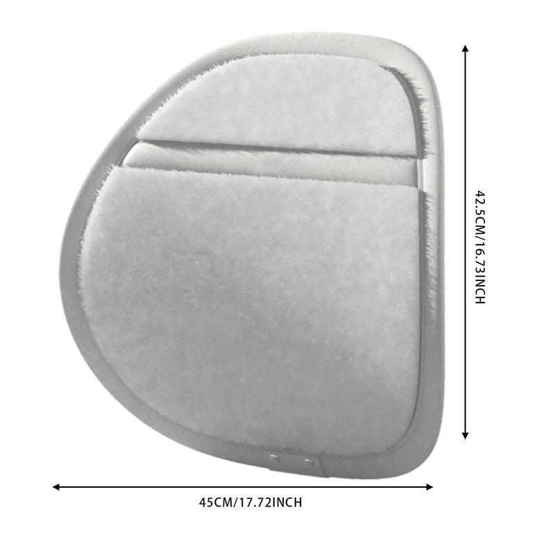 Car Heated Lumbar Support Winter Back Rest Cushion Pillow USB Workplace Seat Rebound Waist Pillow For Dining Chair Lower Back