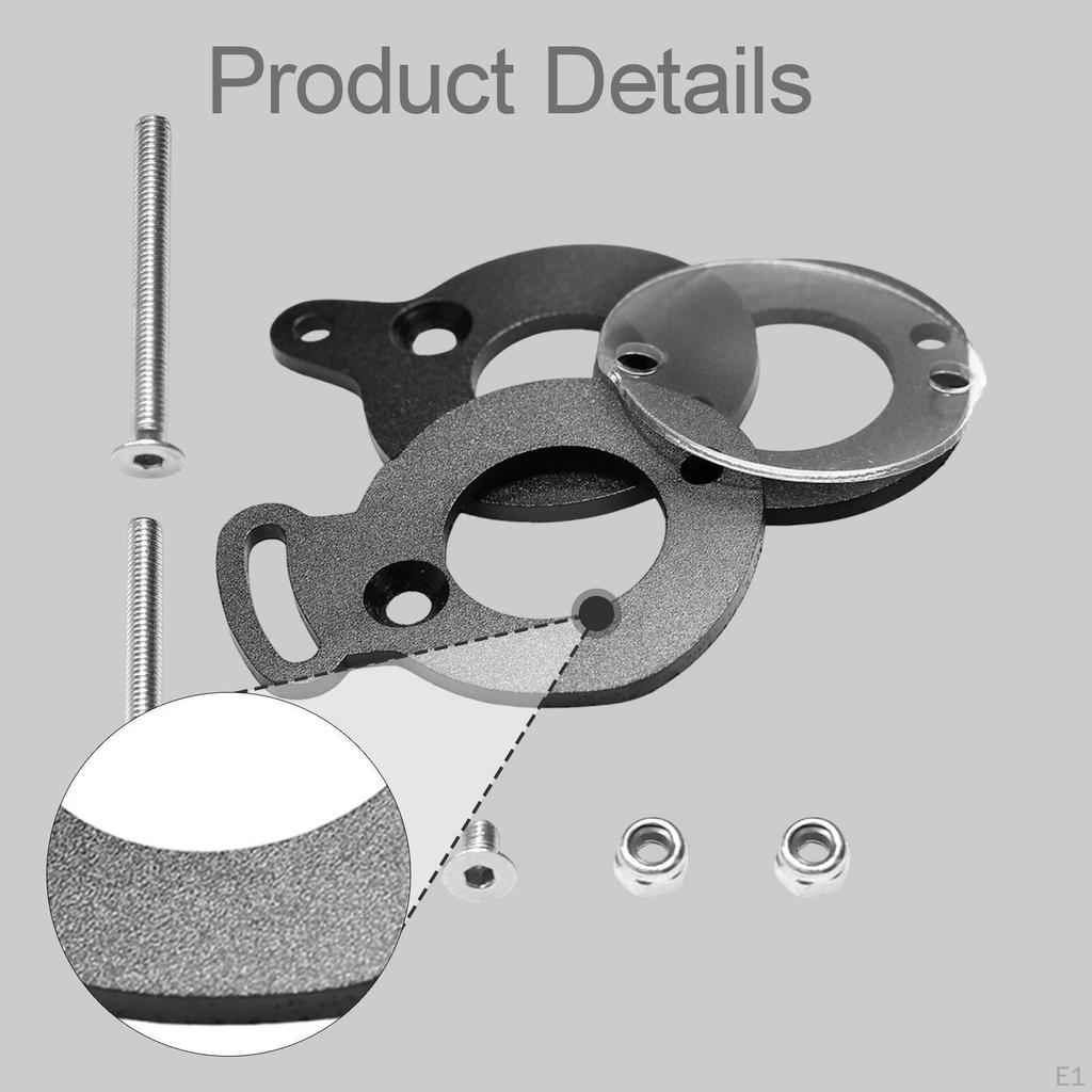 RC Parts Motor Mount Kit Upgrade Only 17G Aluminum Alloy 1/10 Scale for CW-01 Accessory Repair