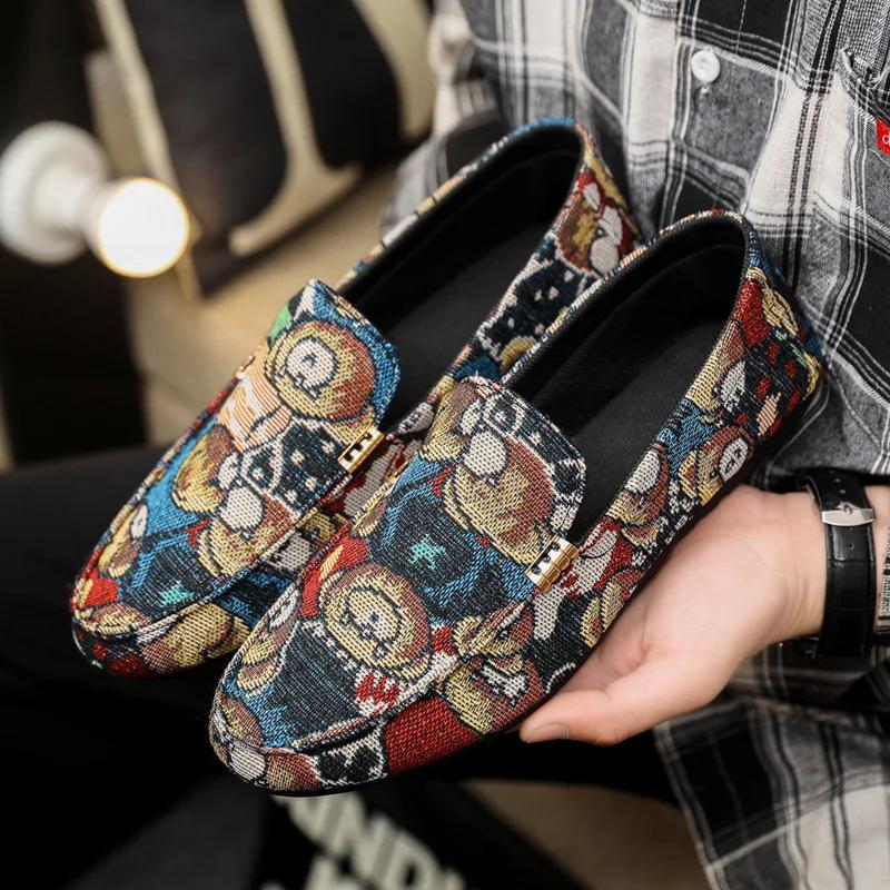 Fashion Men Loafers Shoes Fashion Driving Shoes Men Sneakers Flat Man Walking Footwear Big Size 45 46 Men's casual sneaker shoes men