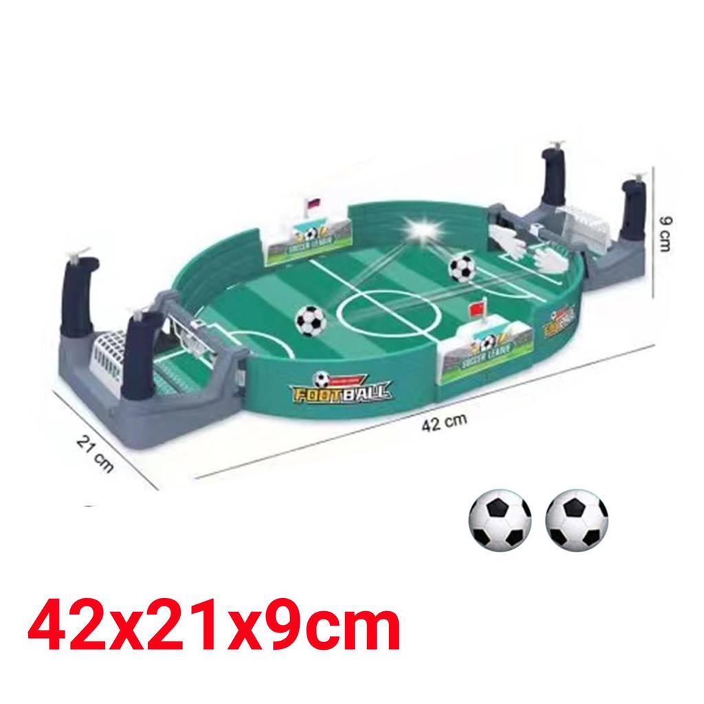 Zwei-Spieler-Tischfußball mit 2/4/7 Bällen Fußball-Arcade-Spiele Mini-Freizeit-Fußball-Kampfspielzeug Geschenk für Kinder Erwachsene