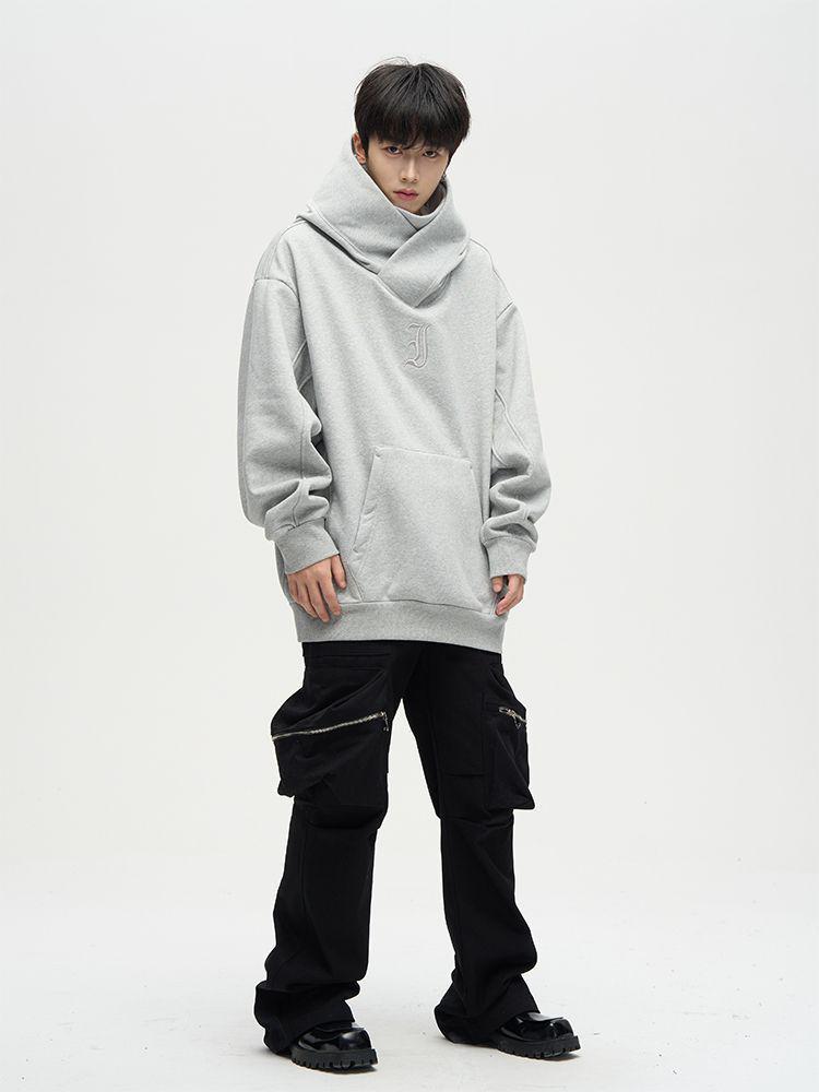 Unisex Schweres Fleece-gefüttertes Kapuzensweatshirt - Herbst/Winter Locker sitzende Jacke