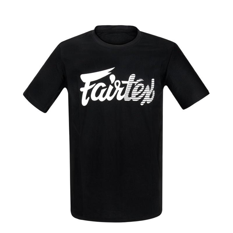 

Fairtex Муай Тай Бокс Бійка Повсякденна Футболка З Коротким Рукавом Дихаюча Чоловічий та Жіночий Одяг Спортивна Бійка Футболка З Круглим Коміром 4XL