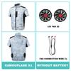 Men's And Women's Heatstroke Prevention Short Sleeved Fan Clothing Labor Welding Short Sleeved Jacket