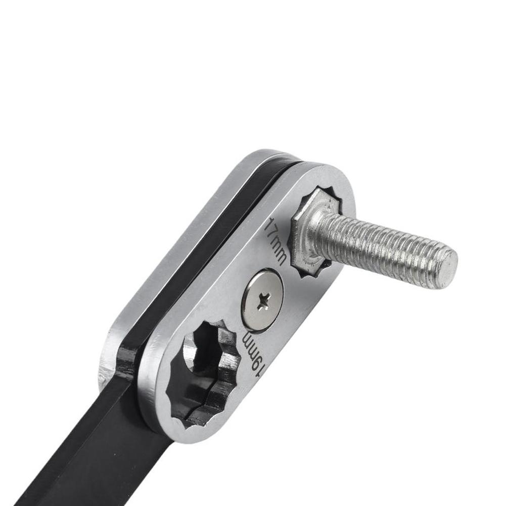 1pc 8-in-1 Wrench Open-end / Ring Wrench 360-Degree Rotatable Adjustable Wrench Tool Hand Tool Parts