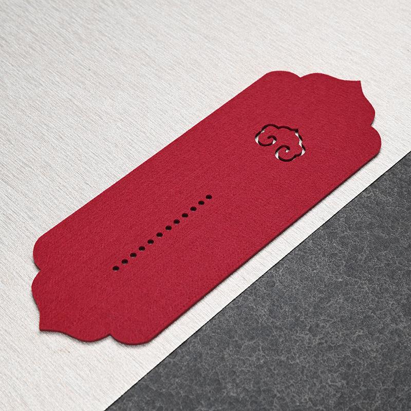 Durable Kung Fu Tea Set Felt Mat: Absorbent Coaster, Tea Tray, Pot Nurturing, Anti-Collision Accessories