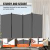 VEVOR Room Divider, 4 Panels Room Divider, Folding Privacy Screen and Portable Partition Divider for Room Separation
