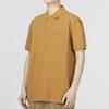 Timberland Solid Color Casual Short Sleeve Polo Shirt Men Tops Wheat A6QQ1-P47