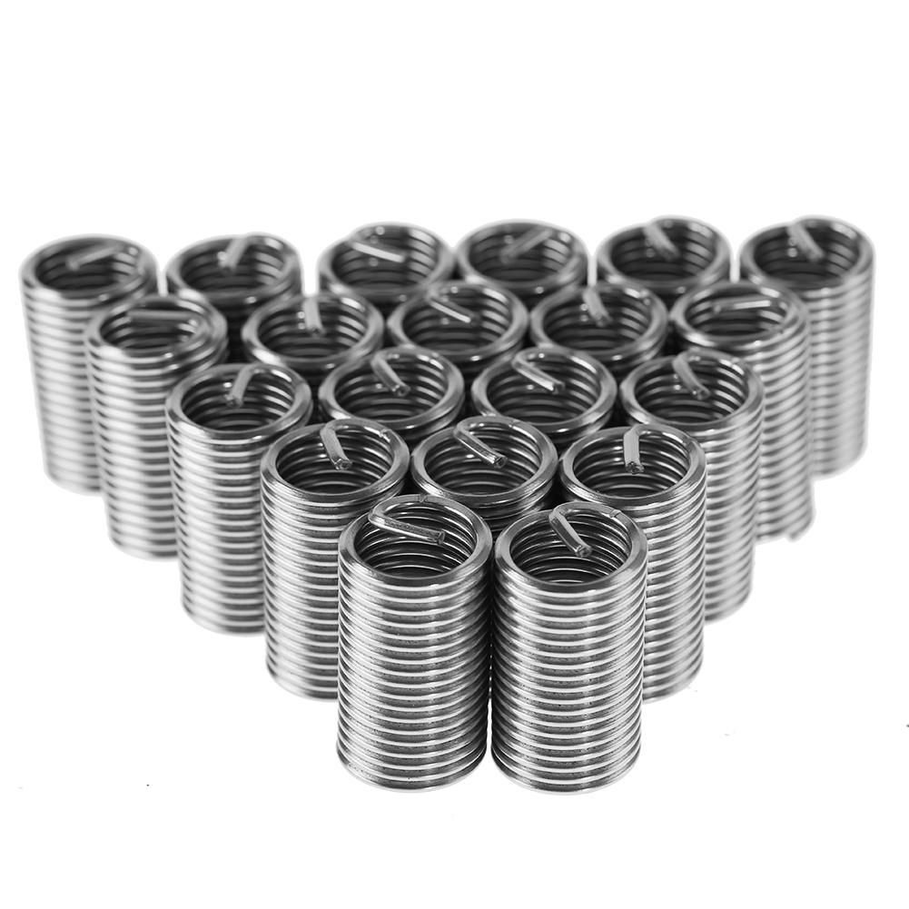 M14 Stainless Steel SS304 Coiled Wire Helical Screw Thread Inserts (M14*2*3 D, 20pcs)