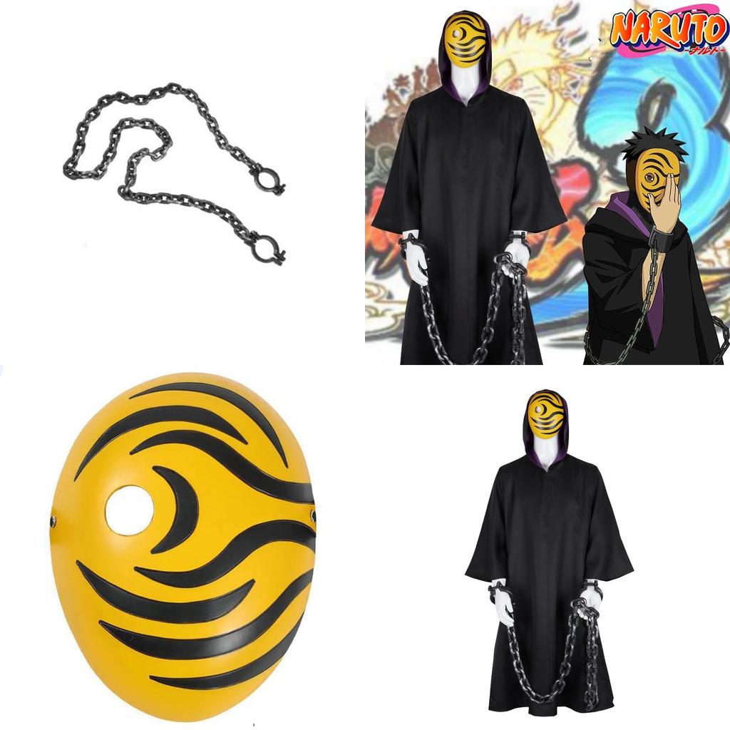 Naruto Akatsuki Tobi Uchiha Obito Kostümset für Cosplay und Halloween