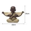 Buddhist Figurine Ceramic Monk Statue for Home And Office Decor