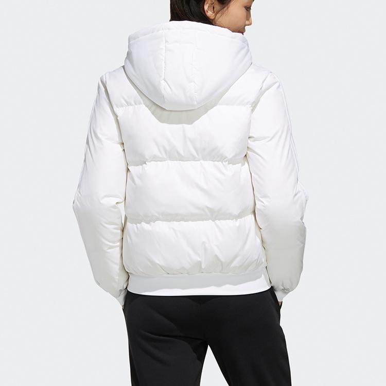 (WMNS) Adidas Neo Sporty Puffer Jacket 'Pure White' Women's EI4407
