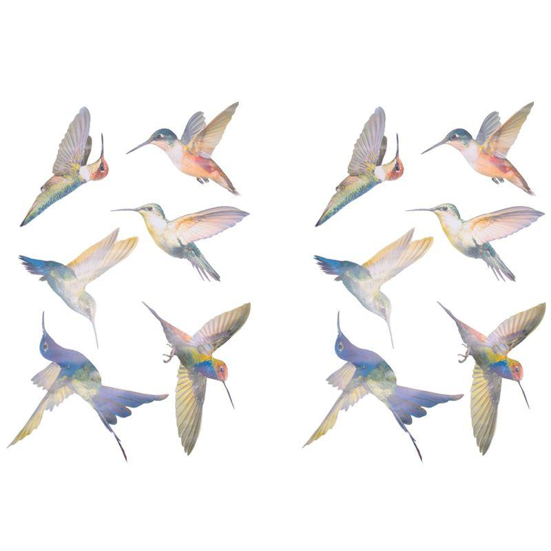 

ABWR-12 шт. Большой размер Наклейки на окна для птиц Антистолкновительные наклейки на окна Декали для предотвращения столкновений птиц со стеклом окна