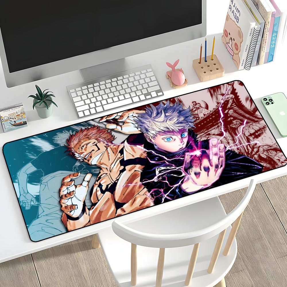 Anime J-Jujutsu K-KaisenS Mauspads Gummi-Matten Laptop XXL Mauspads Notizbuch Gamer Computer Tisch Gaming Zubehör