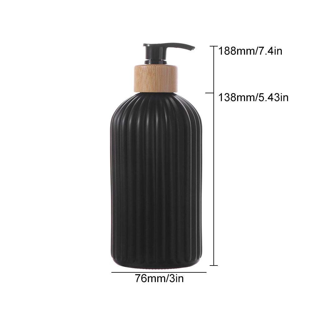 with Pump Liquid Soap Bottle 500ml Hand Soap Containers Easy To Use Strip Soap Dispenser  Kitchen
