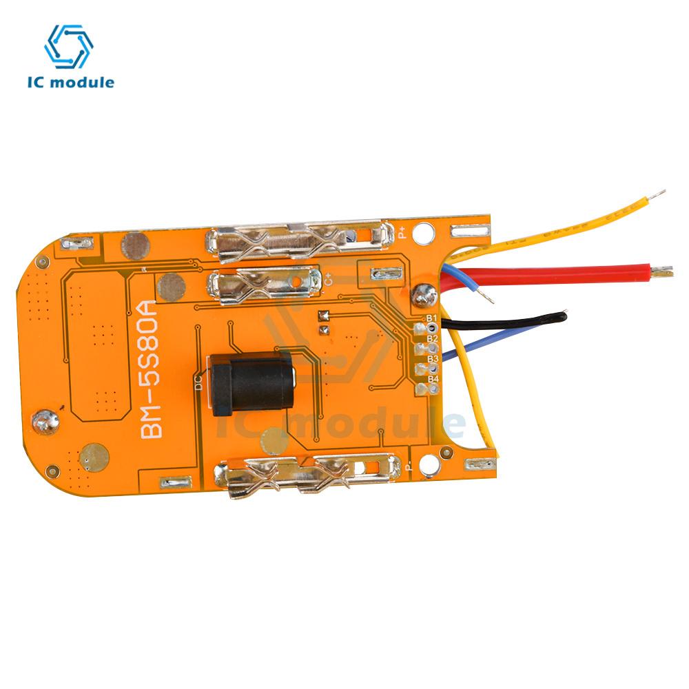 BMS 5S 21V 30A Lithium Battery Protection Board PCB 18650 Battery Charge Protection Board Module For electric tool Screwdriver