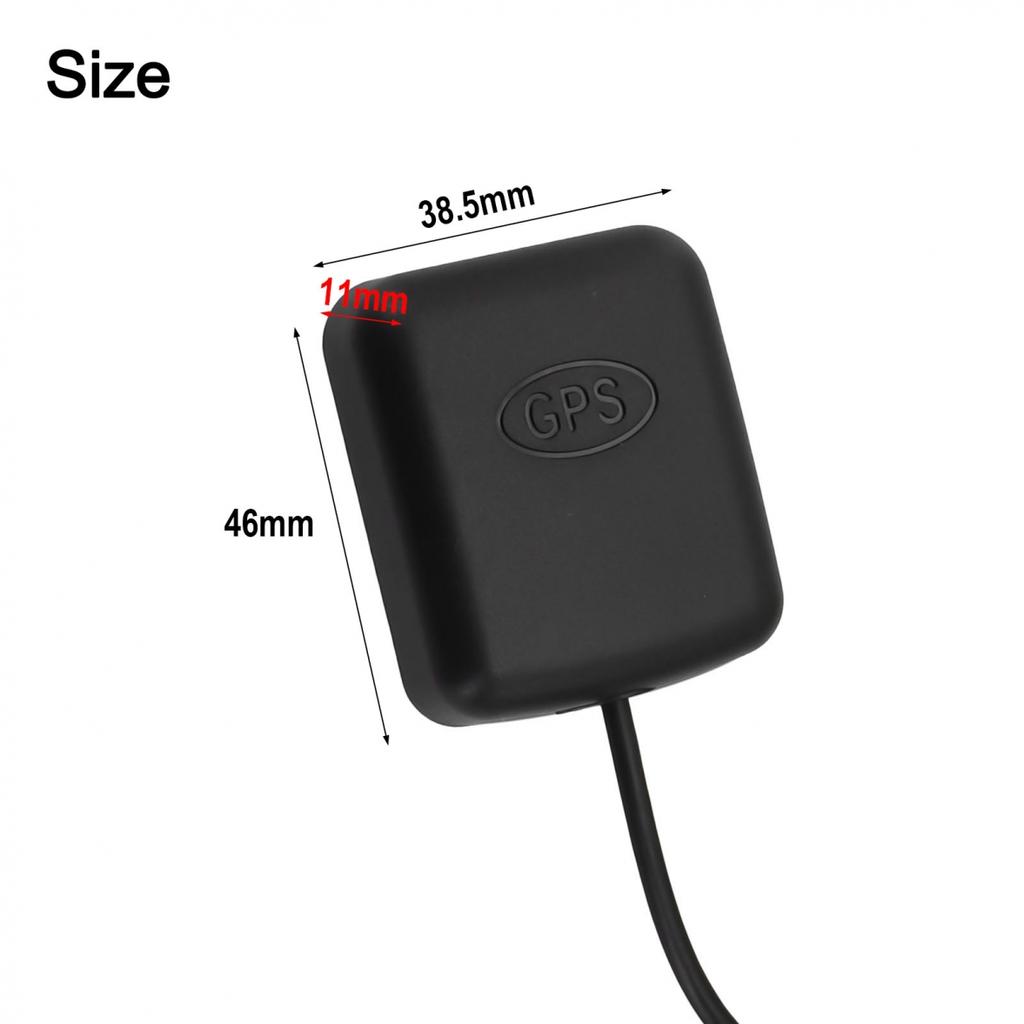 Light Weight GPS Antenna 3 5mm Elbow for Car Truck SUV Dash Cams Dash Camera