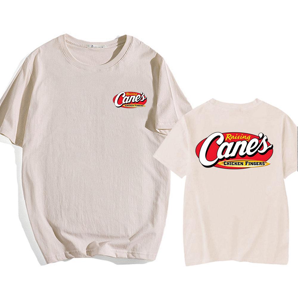 Unisex Clothing Raising Canes Chicken Fingers Graphic T-shirt Cotton Fashion  Tshirts Unisex Tees