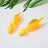 5Pcs Sling Shot Dinosaur Finger Toy Sticky Dino Launching Toy Anxiety Stress Relief Stretchy Flying Dinosaur Toy Tricky Props Party Favors