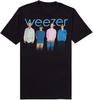 Weezer Bandmitglieder Schwarzes T-Shirt