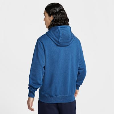 Nike Club Sweatshirts Men's Court Blue/Court Blue/White Hooded