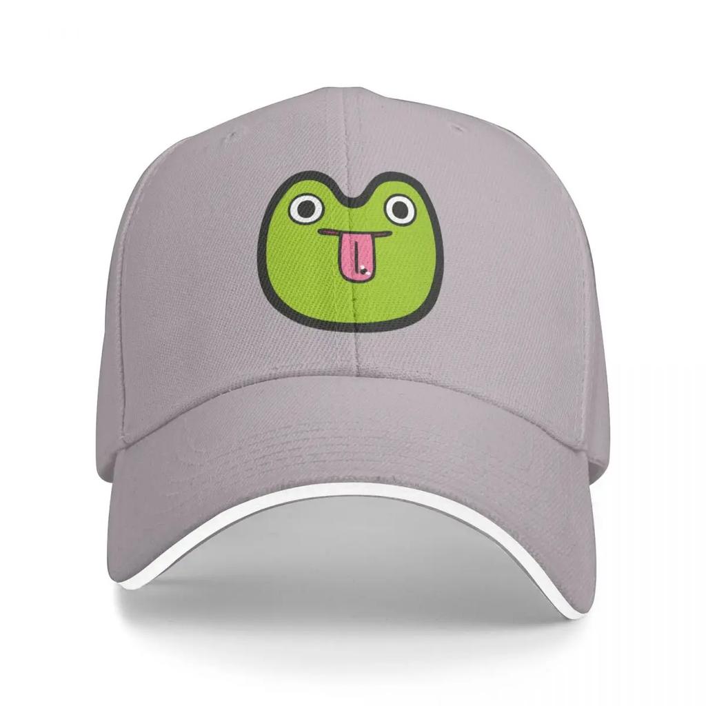 Happy Frog Pattern on Yellow Baseball Cap Horse Hat New In The Hat Fishing cap Luxury Brand Elegant Women's Hats Men's