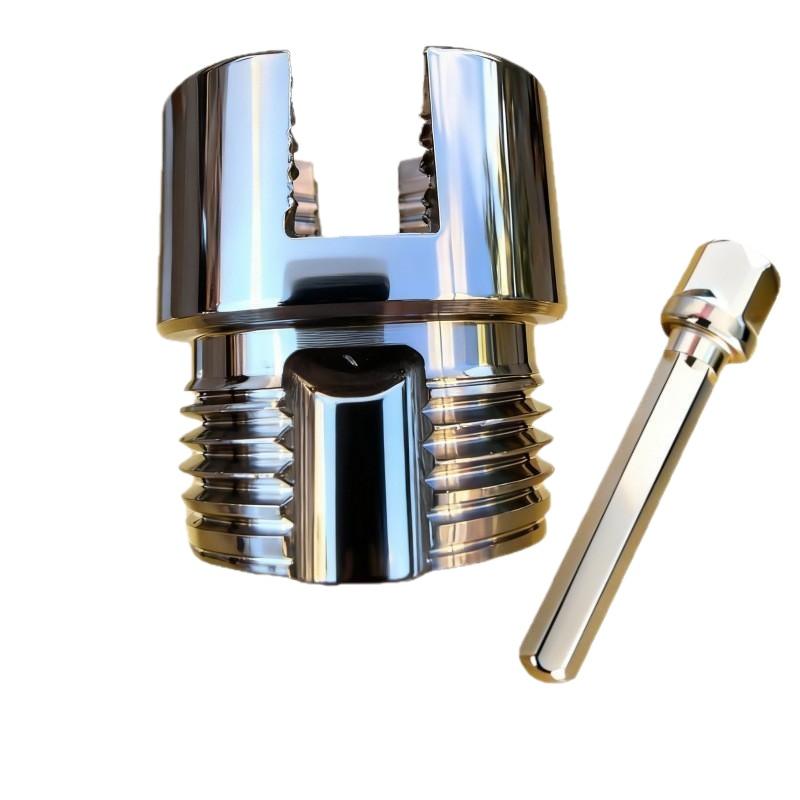 1 Set Electric Drill Pipe Threading Device Integrated Water Pipe Thread Opener PPR Thread Repair Tool For 1/2 3/4 Plumbing