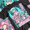 Hatsune Miku T-Shirt Fornite Girl Kawaii Project Diva Vocaloid Shirt All Size
