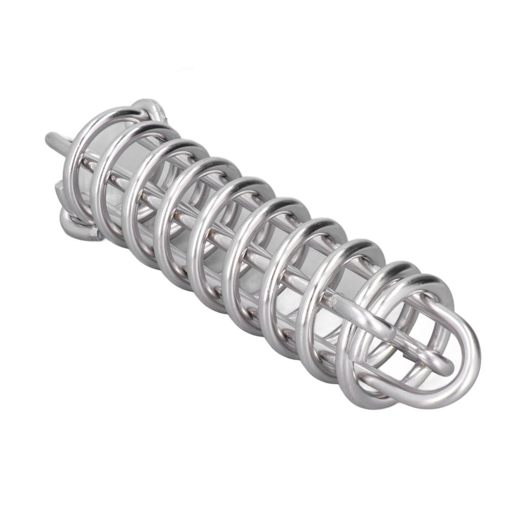 11x405mm Stainless Steel Shock Absorbing Spring Boat Anchor Dock Line Mooring Springs for Boat Yacht