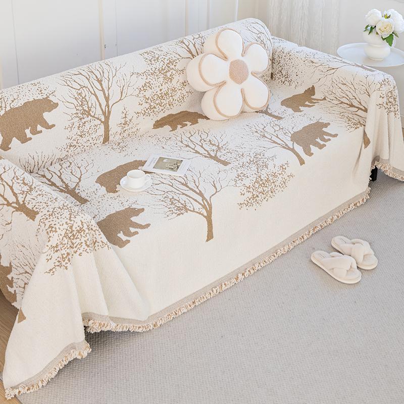 Новое полотенце для дивана Простое одеяло с полным покрытием Кожаная подушка для сиденья — фото 5