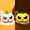 Nowość Flash Pumpkin Lamp Toy Cute Halloween Nightlight Battery Powered Halloween LED Pumpkin Lights House Party Creepy Rekwizyty