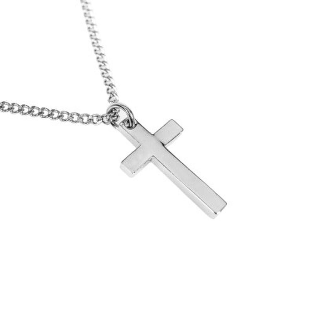 Men's Necklace Cross Pendant Surgical Steel Betcha Cross