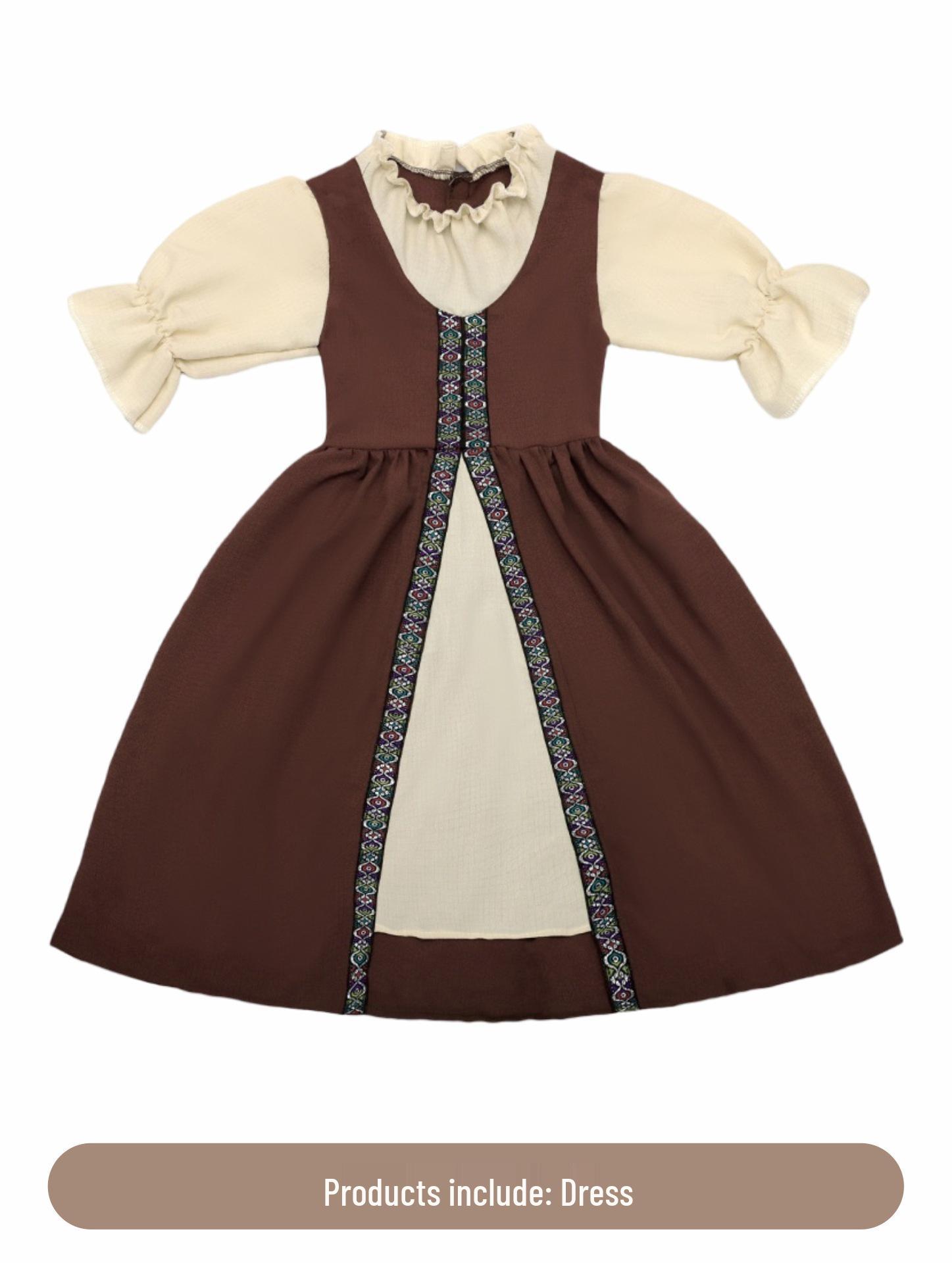 Children s Medieval Cosplay Costume for Halloween and Carnival Medium