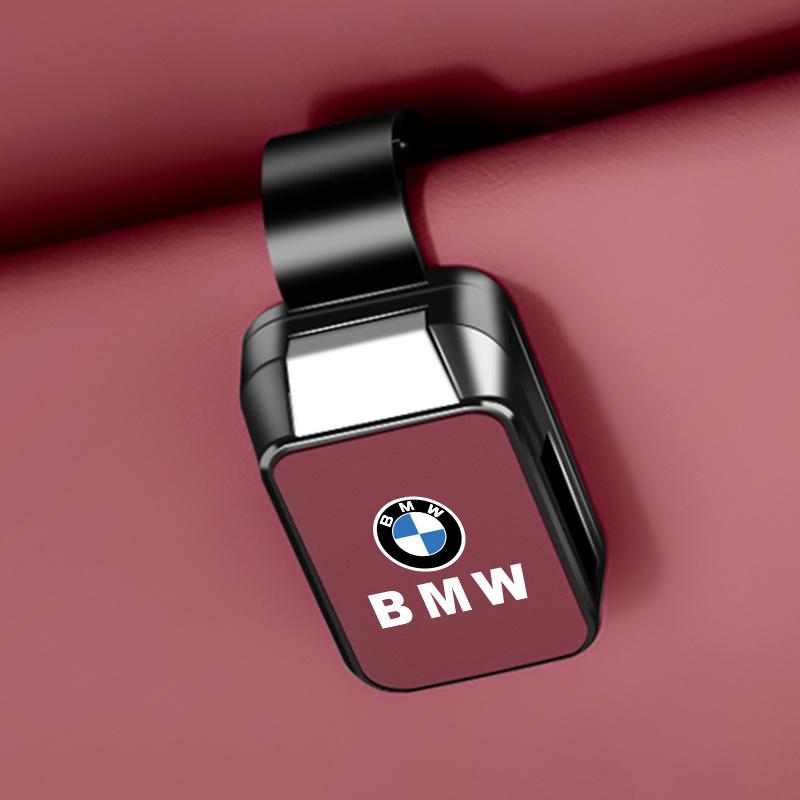 Horké 2025 Klip na brýle do auta Držák na lístky/karty na sluneční clonu Držák na sluneční brýle Pro Bmw M E46 E90 E60 F10 F30 E39 E36 E87 G30 Per