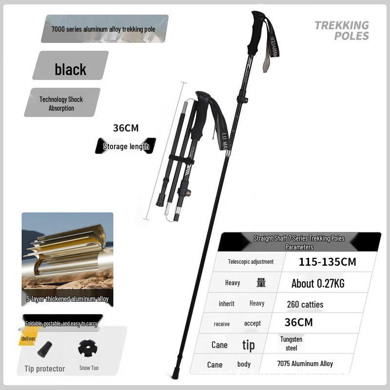 Linpan Outdoor Foldable Trekking Pole