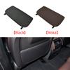 Car Seat Back Panel Leather Backrest Storage Pocket Cover Accessory Replacement Black For Bmw X5 X6 F15 F16 2014-